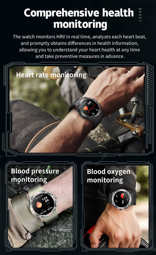 Reloj Deportivo GPS con Brújula, Altímetro y Barómetro - Image 16