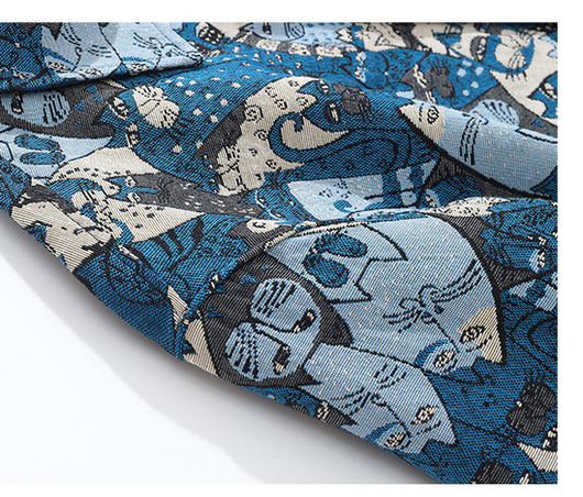 Camisa Suelta Multicolor de Manga Larga para Hombre y Mujer - Image 15