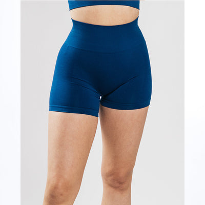 Shorts Deportivos Levanta Glúteos de Cintura Alta con Compresión Elástica