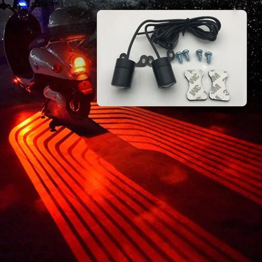 Lámpara Proyectora LED para Auto con Alas Decorativas - Image 10