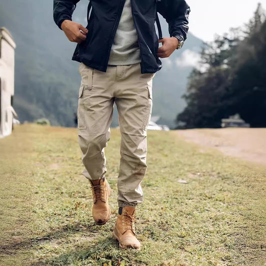 Pantalones Casuales Rectos para Hombre Otoño