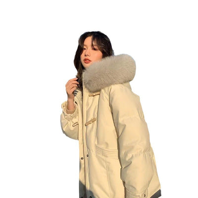 Chaqueta Suelta de Algodón para Mujer - Estilo Casual y Cómodo - Image 5