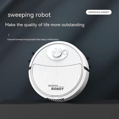 Robot Aspirador Inteligente 3 en 1 con Limpieza Automática