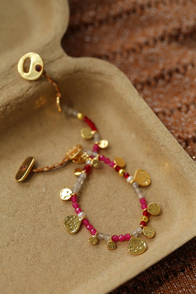 Pulsera de Piedra Natural Tejida a Mano para Mujer - Image 19
