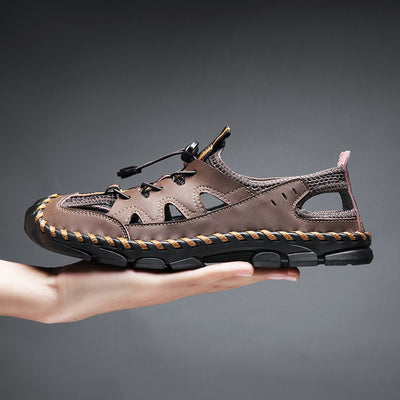 Sandalias Casuales para Hombre Cosidas a Mano - Image 11