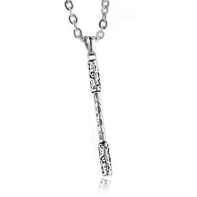 Collar de Aro Dorado en Acero Titanio - Image 14