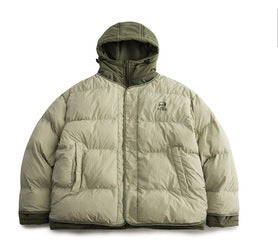 Chaqueta Acolchada Térmica con Capucha - Abrigo de Trabajo Grueso y Cálido
