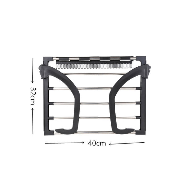 Secador de Ropa Portátil para Balcón y Ventana - Tendedero de Acero Inoxidable - Image 5