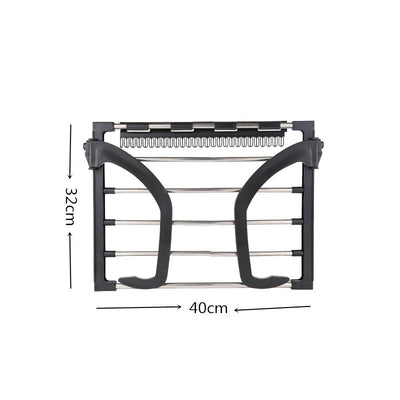 Secador de Ropa Portátil para Balcón y Ventana - Tendedero de Acero Inoxidable - Image 5