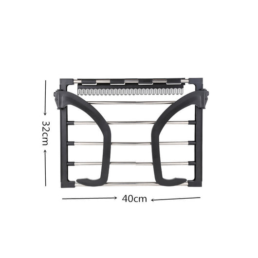 Secador de Ropa Portátil para Balcón y Ventana - Tendedero de Acero Inoxidable - Image 5