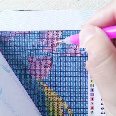 Pintura de Diamantes Paisaje Invernal - Kit DIY Mosaico Brillante - Image 7