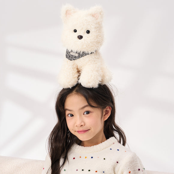 Peluche Cachorro West Highland - Juguete Suave para Niños