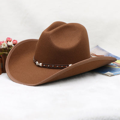 Sombrero Vaquero de Fieltro de Lana para Hombre - Image 13