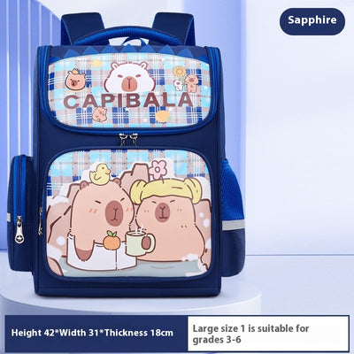 Mochila Escolar de Gran Capacidad Capabala para Niños de Primaria - Image 11
