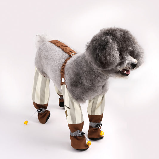 Pantalones Protectores para Perros Otoño-Invierno Ajustados Antipolvo - Image 2