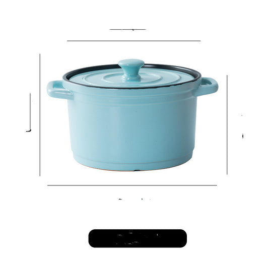 Olla de Barro Cerámica Grande para Guisos y Sopas