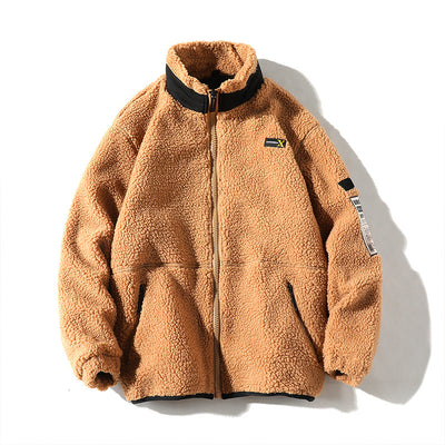 Abrigo de Lana de Cordero para Hombre - Chaqueta Gruesa y Cálida - Image 8