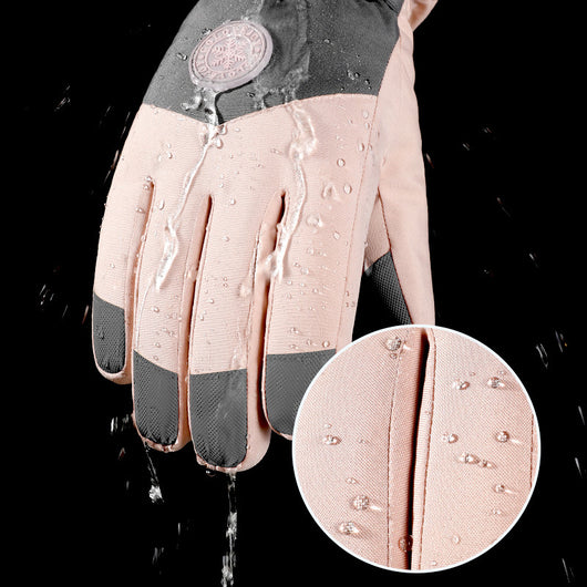 Guantes Térmicos Acolchados para Ciclismo con Relleno de Terciopelo y Algodón - Image 68