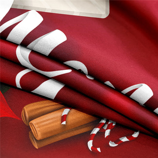 Juego de Cama Navideño Textil Hogar Impresión 3D Tres Piezas - Image 8