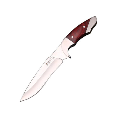 Cuchillo de Supervivencia Outdoor de Acero Cromado de Alta Dureza 9" - Image 2