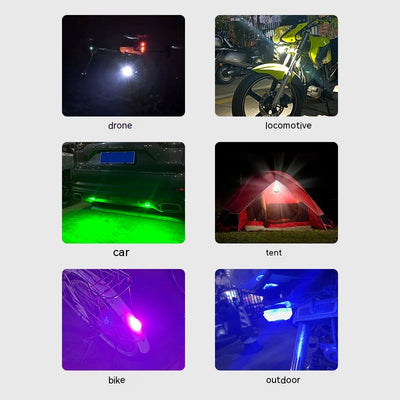 Lámpara LED para Dron con Control Remoto Impermeable y Luces Intermitentes - Image 3