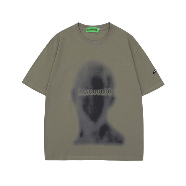 Playera Estampada Fuzzy para Hombre