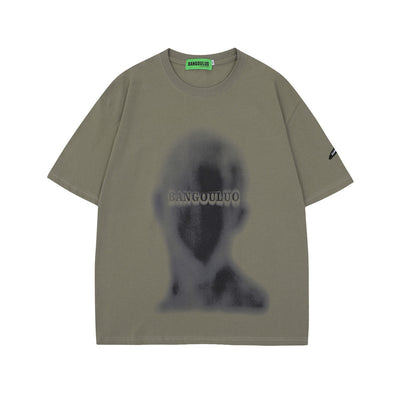 Playera Estampada Fuzzy para Hombre - Image 2