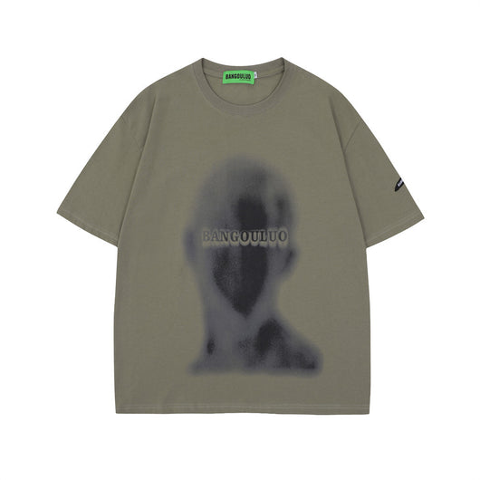 Playera Estampada Fuzzy para Hombre - Image 2