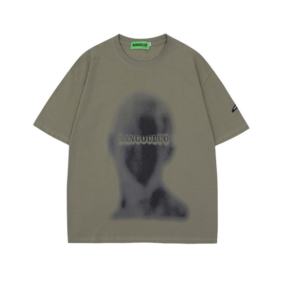 Playera Estampada Fuzzy para Hombre