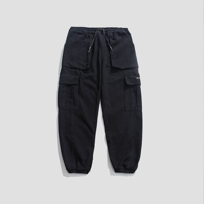 Pantalones Funcionales Overol Casual con Cordón Ajustable Primavera Otoño - Image 7
