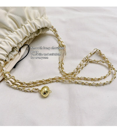 Bolsa Mensajera de Cadena Rombo Elegante para Viajero - Image 13