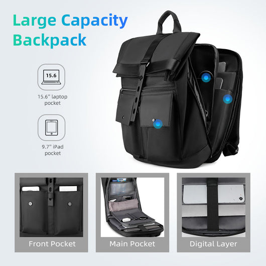 Mochila Ejecutiva para Hombre con Gran Capacidad - Image 7