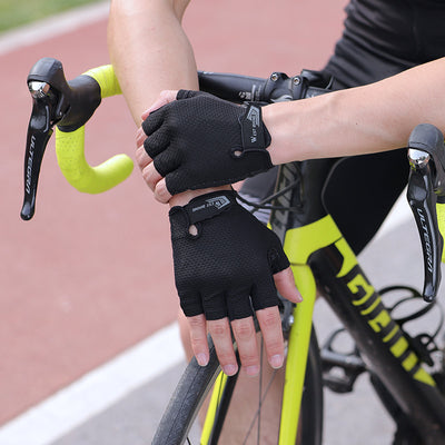 Guantes de Ciclismo Transpirables Antideslizantes de Medio Dedo - Image 16