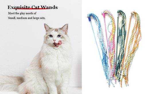 Juguetes Interactivos para Gatos con Varita y Campana - Image 12