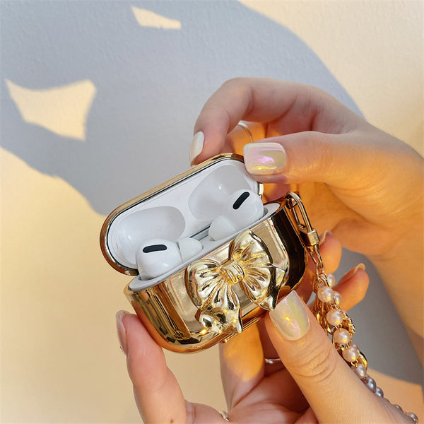Funda Bluetooth para Auriculares con Diseño Elegante de Cadena Cruzada