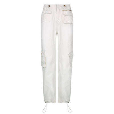 Jeans Verticales Multibolsillos para Mujer - Diseño Moderno y Funcional - Image 5