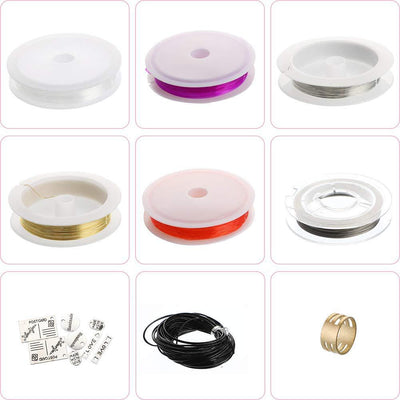 Set Completo de Accesorios Artesanales: Pulsera, Collar y Tapones - Image 29