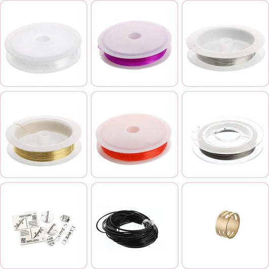 Set Completo de Accesorios Artesanales: Pulsera, Collar y Tapones - Image 29