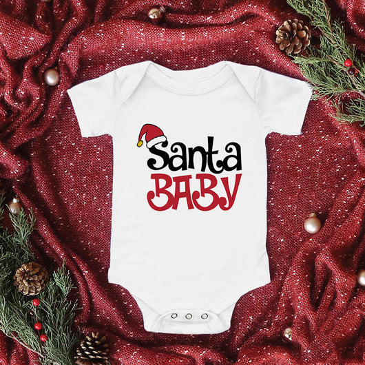 Pelele Navideño Estampado Triángulo Manga Corta para Bebé - Image 22
