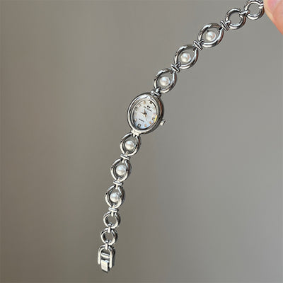 Pulsera de Ámbar con Diseño de Cadena - Lujo Minimalista y Elegancia Sofisticada - Image 4