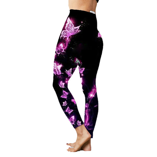 Pantalones de Yoga Ajustados y Elásticos con Estampado para Mujer - Image 10