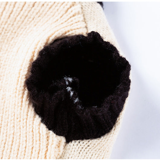 Suéter Cálido para Perros Pequeños - Cardigan de Punto Suave con Patrón Monstruo - Image 18
