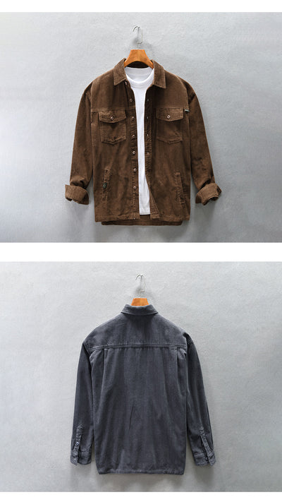 Chaqueta Camisa Personalizada American Fashion para Hombre - Image 14