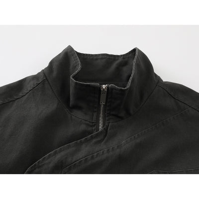 Chaqueta de Trabajo Cuello Mao Hombre - Diseño Premium Primavera Otoño - Image 2