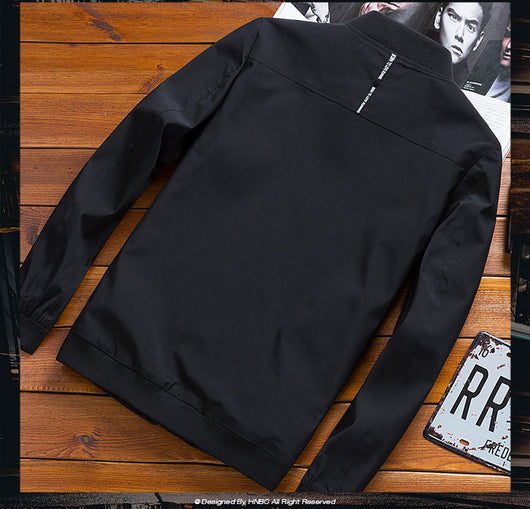 Chaqueta Slim Fit Coreana para Hombre - Abrigo Versátil Primavera Otoño - Image 14