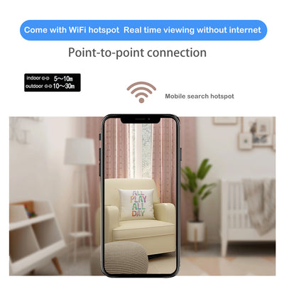 Cámara WiFi de Vigilancia Inalámbrica sin Instalación - Monitoreo Remoto HD - Image 18