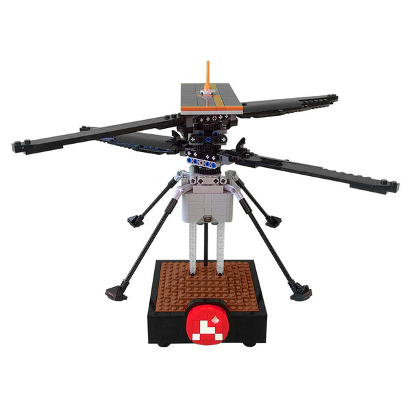 Helicóptero de Marte Compatible con Bloques de Construcción Modulares MOC-51015