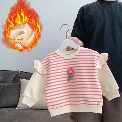 Suéter Infantil con Estampado Floral - Prenda Base Versátil - Image 6