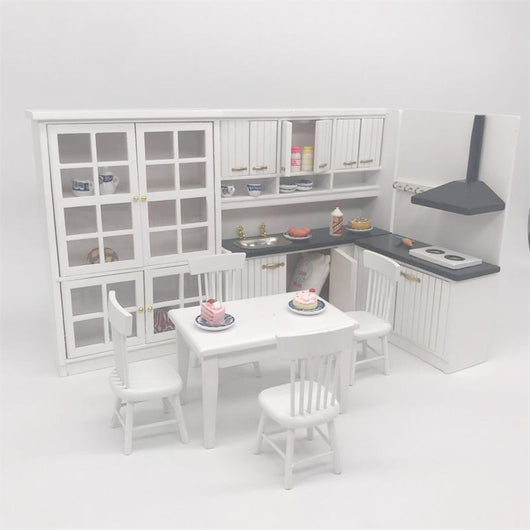 Cocina de Casita de Muñecas Miniatura 12 Piezas