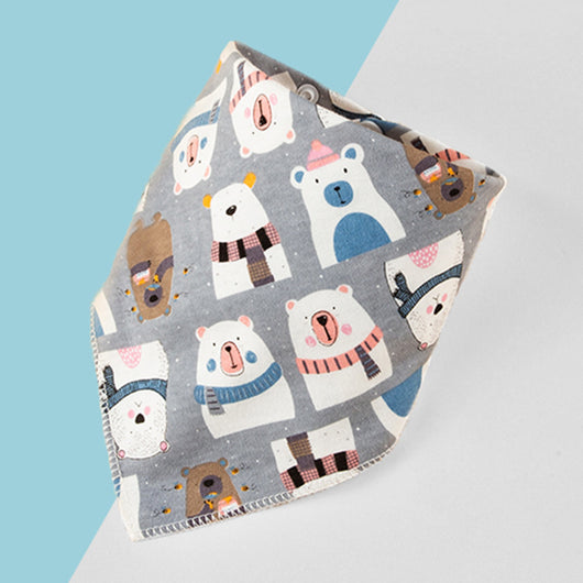 Babero Triangular Reversible Personalizado para Bebés con Doble Absorción - Image 22